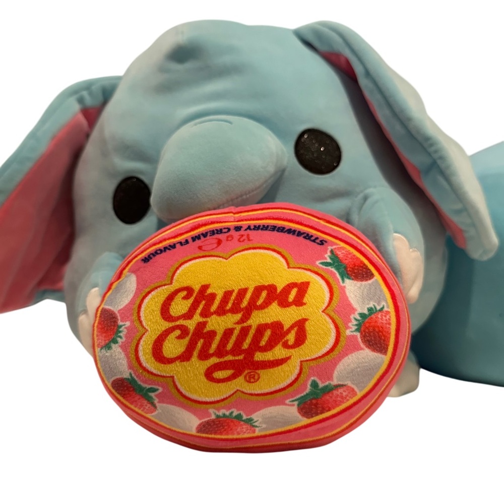 Chupa Chups Elephant ~ Zuru Snackles Plush Super Size 14"